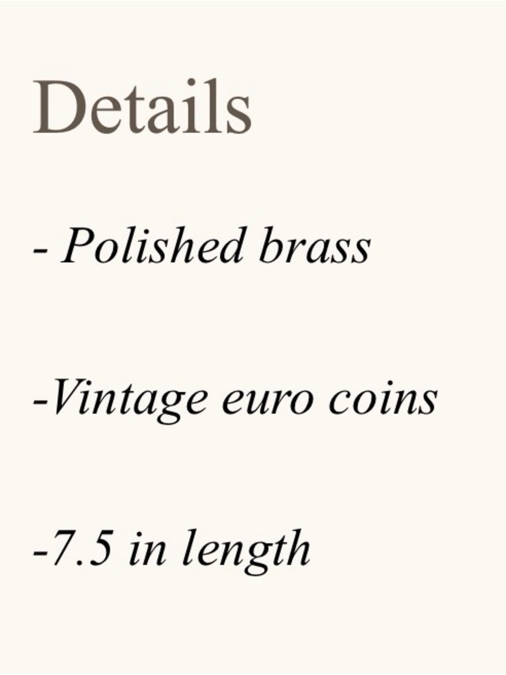 Euro bracelet - Picture 4 of 4